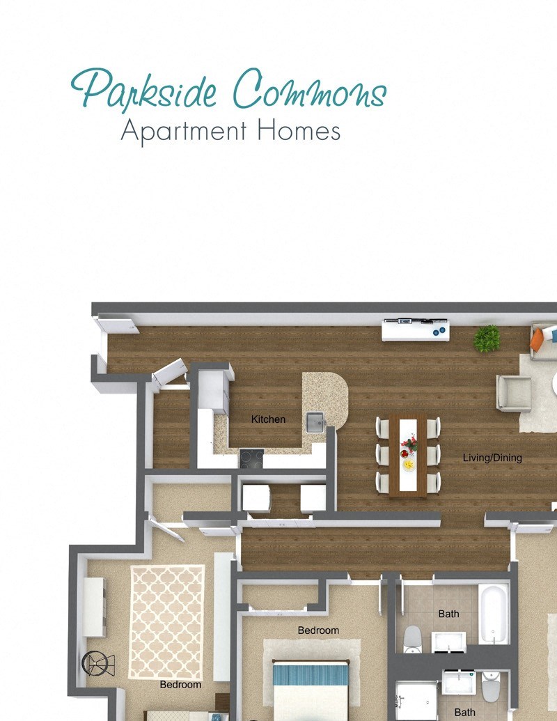 1410 SQ FT 3 X 2 BA